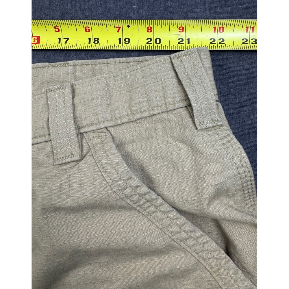 Carhartt Mens Relaxed Fit Work Pants Cargo Khaki Size 44x30 - Picture 2 of 8